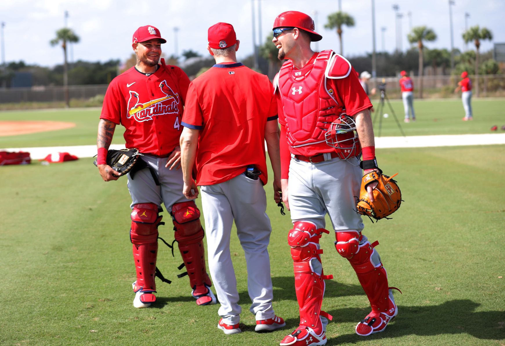 First official workout of Cardinals spring training